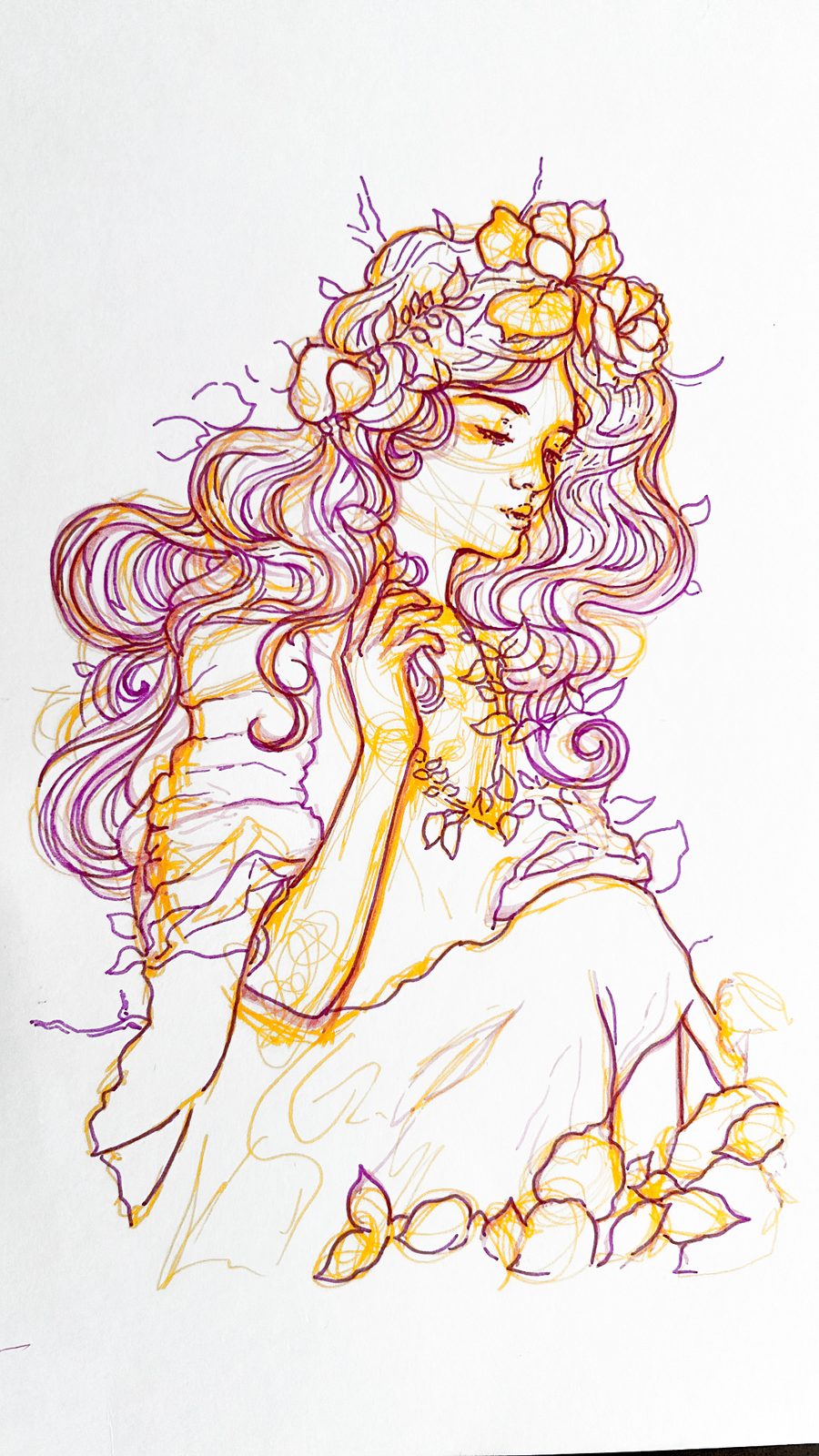 Marker sketch