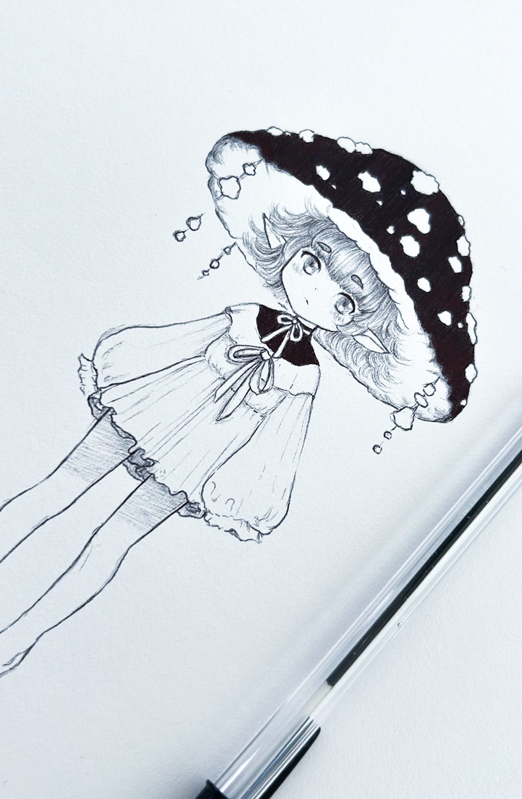 Ball pen sketch